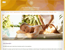 Tablet Screenshot of ciaobellasc.com